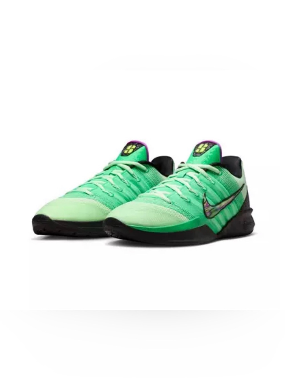 NIKE Sabrina Ionescu 3 Gamer in Green Shock with Black Vapor Green Accents